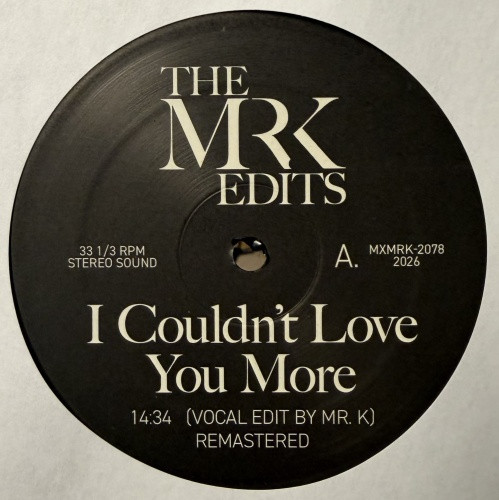 Sade - I Couldn't Love You More (Mr. K Edit) RSD - 12" Vinyl