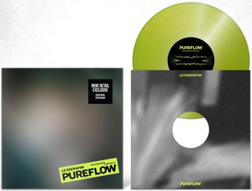 Le Sserafim - 2nd Studio Album "PUREFLOW" Pt.1 - LP Yellow Vinyl