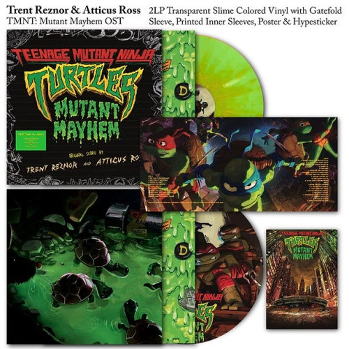 Trent Reznor & Atticus Ross - Teenage Mutant Ninja Turtles: Mutant Mayhem (Original Score) - 2x LP Colored Vinyl
