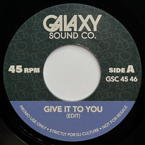 UPP / S.S.O. Orchestra - Give It To You / Faded (Mr. Thelonious Edits) - 7" Vinyl