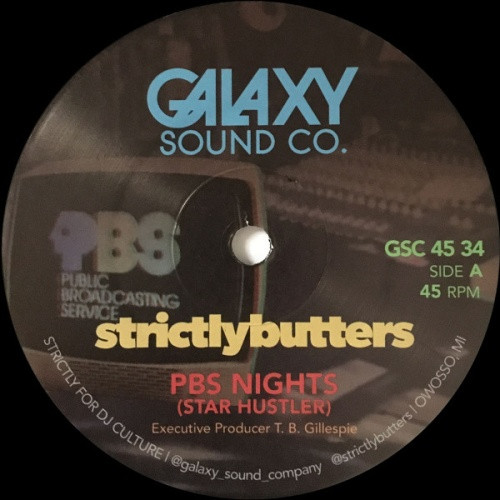 Strictlybutters - PBS Nights (Star Hustler) - 7" Vinyl