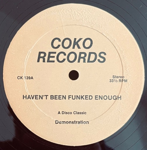 The Ex Tras / Exodus - Haven't Been Funked Enough / Together Forever - 12" Vinyl