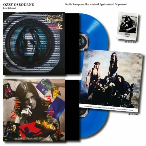 Ozzy Osbourne - Live & Loud - 2x LP Colored Vinyl