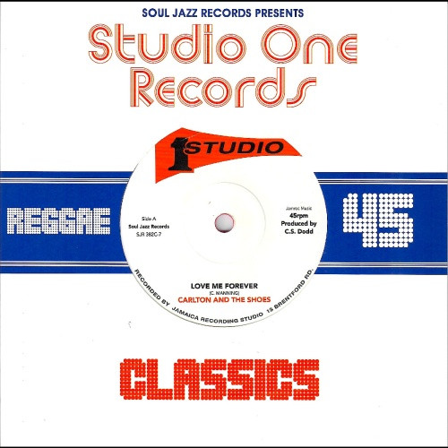 Carlton And The Shoes - Love Me Forever / Never Let Go - 7" Colored Vinyl