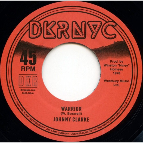 Johnny Clarke / Ranking Trevor - Warrior / Whip Them Jah Jah - 7" Vinyl