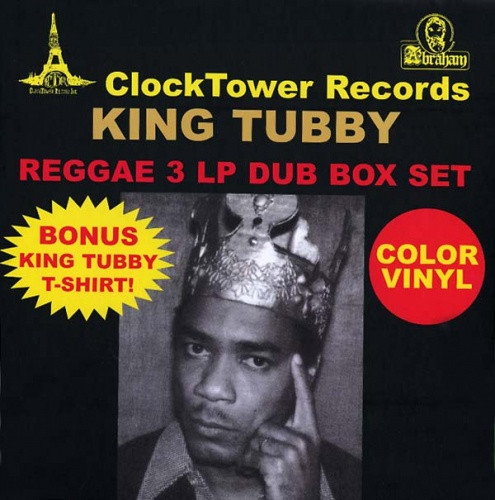 米3LP King Tubby Reggae 3LP Dub Box Set (3LP + T-Shirts) (Colored Vi LPCT8388 Clocktower CA /01548 King Tubby - Reggae 3 LP Dub Box Set - 3x LP Vinyl Box Set | Ear