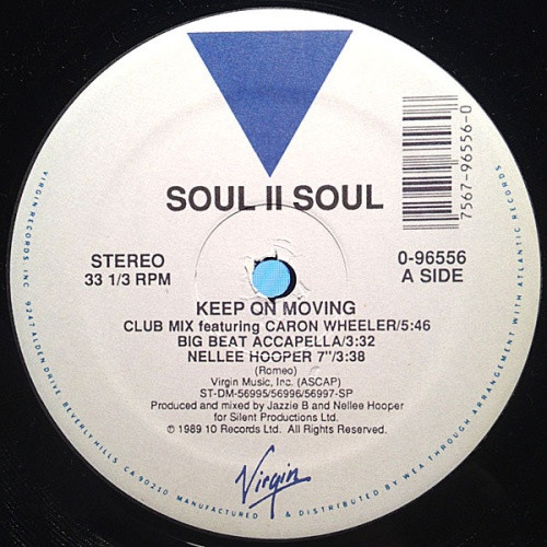 Soul II Soul - Keep On Movin - 12