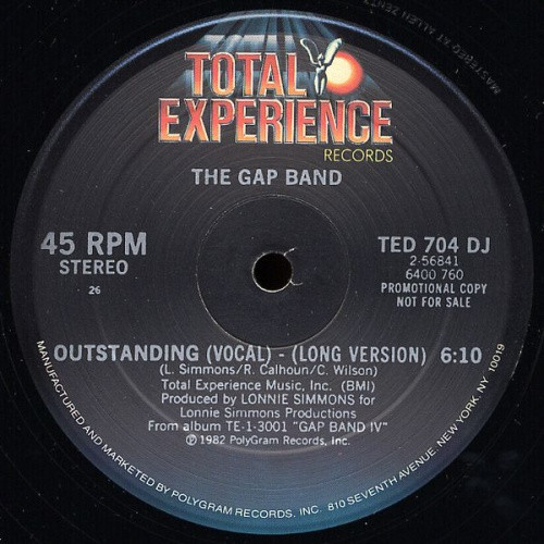 The Gap Band - Outstanding - 12
