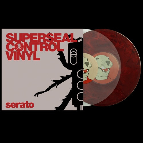 J*e様 Serato Superseal Control Vinyl 7&10 SUPERSEAL CONTROL VINYL - THUD RUMBLE X SERATO - 7IN (PAIR