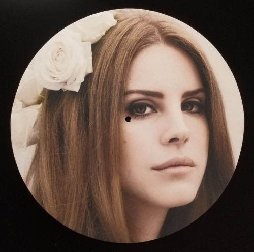 Lana Del Rey - White Rose - Single Slipmat - Ear Candy Music