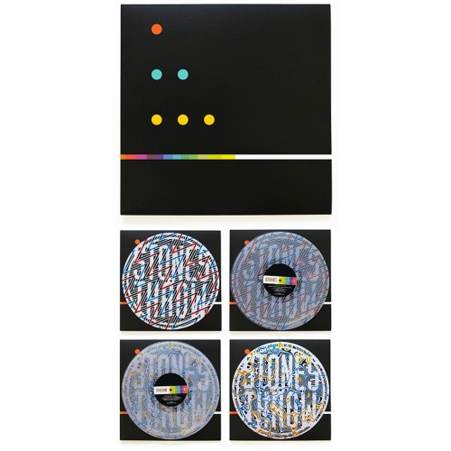 未使用 Stones Throw x Serato レコード/スリップマット Stones Throw x Serato - III - 2x LP Clear Vinyl+Slipmats - Ear