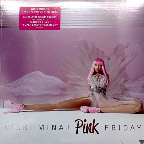 Nicki Minaj - Pink Friday (Deluxe) - 3x LP Colored Vinyl - Ear
