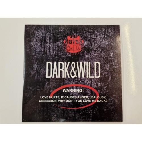 新品　レア盤　BTS / DARK & WILD レコード　LP BTS - Dark & Wild - 2x LP Vinyl - Ear Candy Music