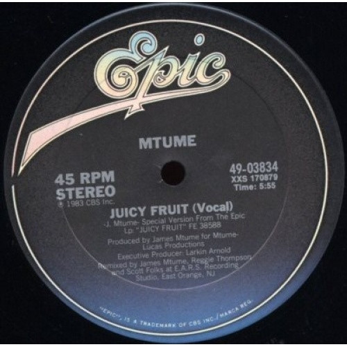 Mtume - Juicy Fruit - 12