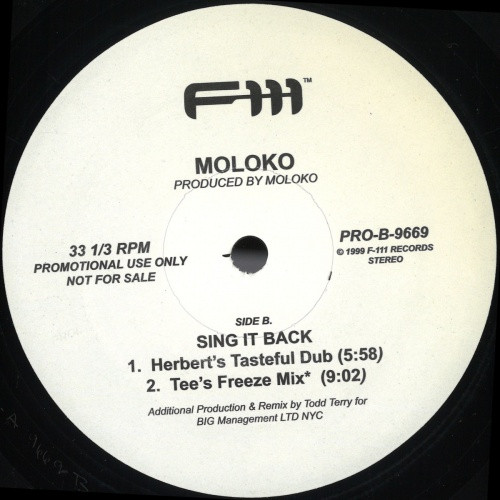 Moloko Sing It Back 12×2 Moloko - Sing It Back Remixes - 12