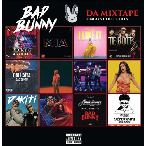 Bad Bunny - Da Mixtape (Singles Collection) - 2x LP Colored Vinyl