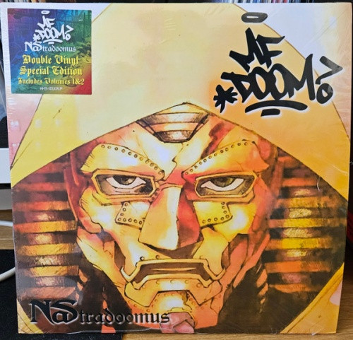 MF Doom & Nas - Nastradoomus Vol. 1 & 2 - LP Colored Vinyl - Ear