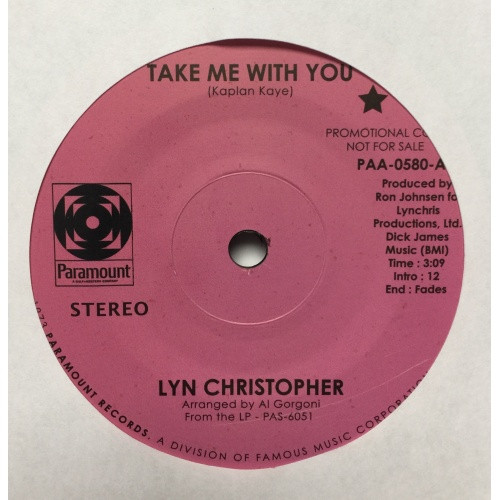 Lyn Christopher - Take Me With You - 7