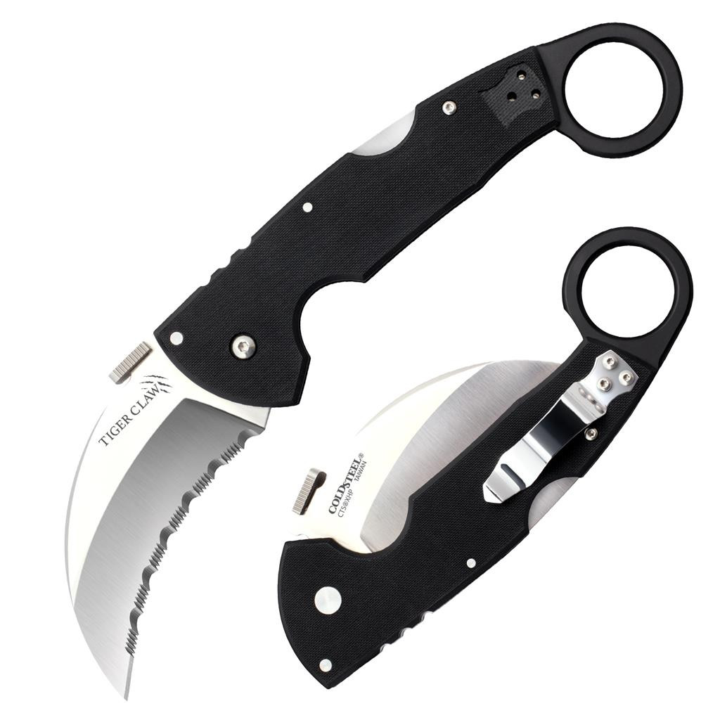 TIGER CLAW - SERRATED EDGE (S35VN) | Cold Steel Knives