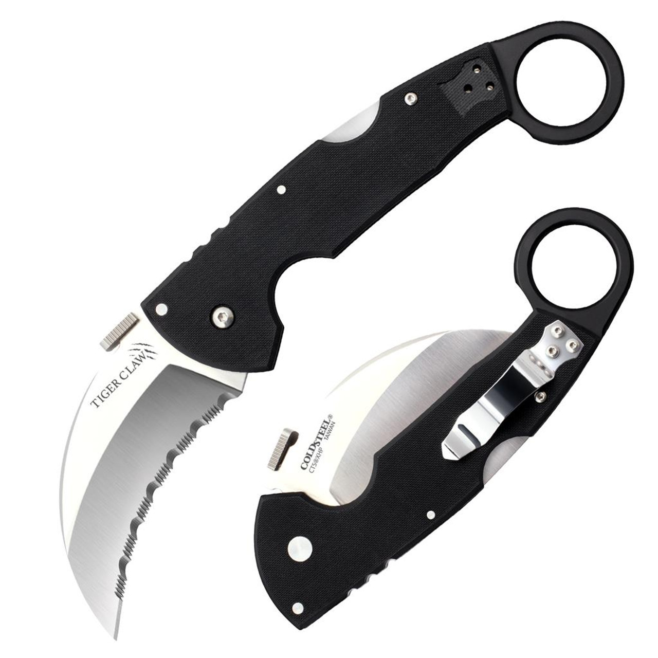 saber claw knives