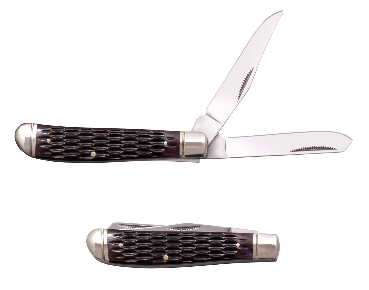 MINI TRAPPER JIGGED BONE FOLDING KNIFE | Cold Steel Knives