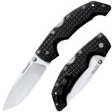 VOYAGER LARGE DROP POINT PLAIN EDGE, AUS 10A, STONE WASH
