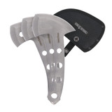 THROWING AXES, SILVER - 3 PACK WITH SHEATH