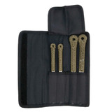 THROWING SPIKES - 4 PACK WITH POUCH