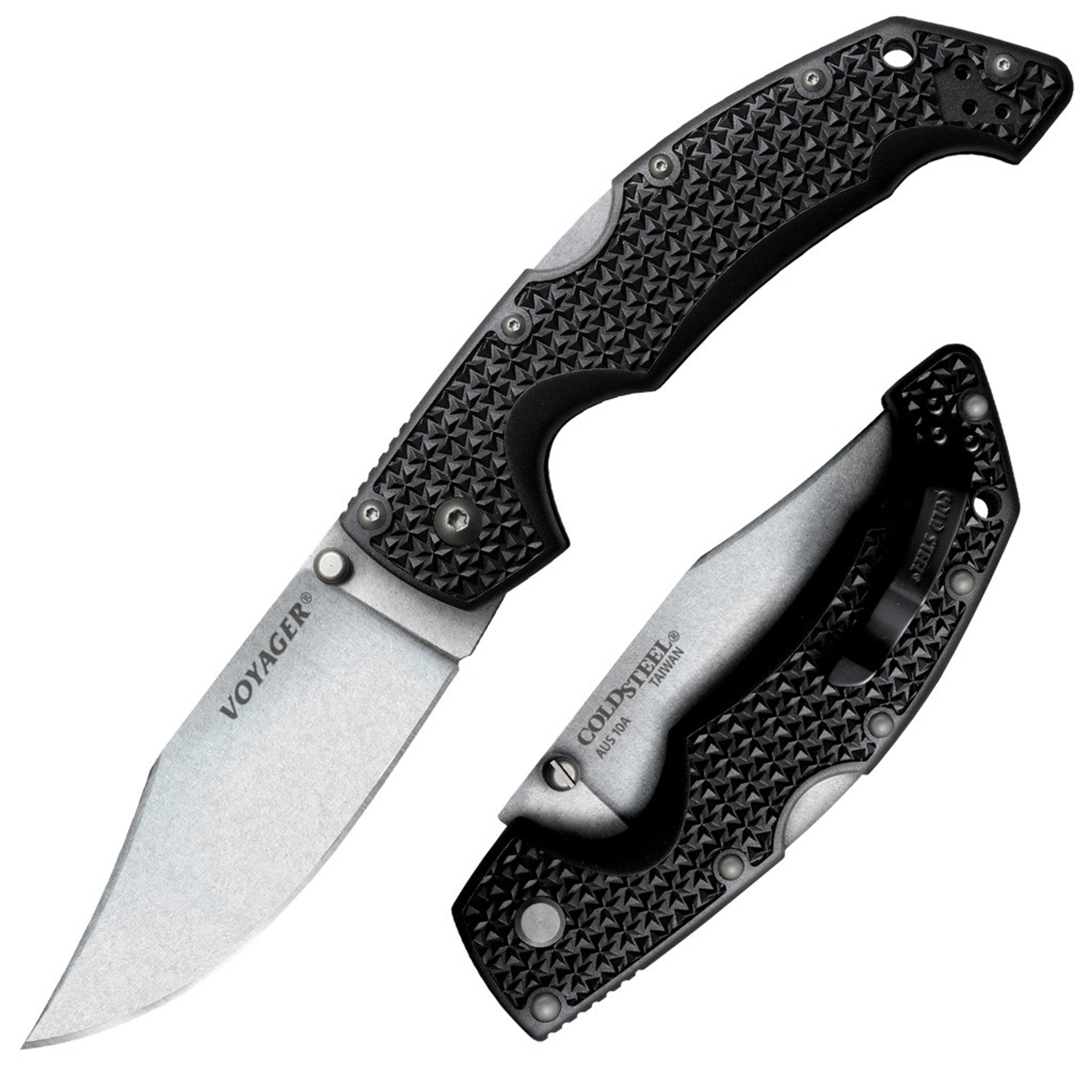 cold steel voyager clip point