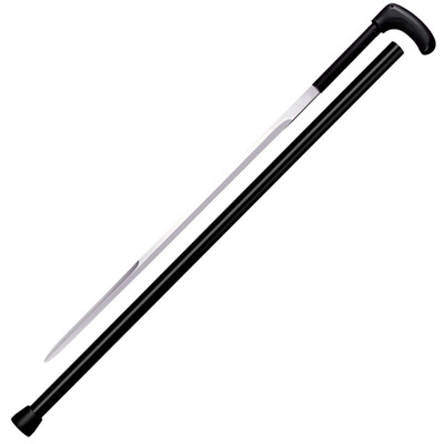 Antique Wolf Head Sword Cane – Stainless Steel Blade, Cold Cast Resin Handle,  Aluminum Shaft, Rubber Toe – Length 36 1/4”