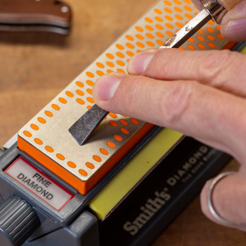 SMITH'S 6" DIAMOND TRI-HONE BENCH STONES