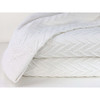 1888 Mills supplier gallery image - Magnificence Thermal Blanket - White - magnificence_20blanket_20white_01_front