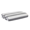 1888 Mills supplier gallery image - Fibertone Cabana Stripe Pool Towels - fibertone_beach_4pk_greycabana_04