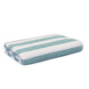 1888 Mills supplier gallery image - Fibertone Cabana Stripe Pool Towels - fibertone_beach_4pk_seafoamcabana_04