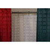 Kartri KARTRIor DYNASTYor POLYESTER SHOWER CURTAIN W/ SEWN EYELETS PACK OF 12