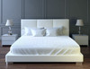 Ganesh supplier image - OXFORD THREE LAYER QUILTED BED PADS WATERPROOF FITTED WITH 2" ANCHOR BAND - C6294-K