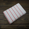 1888 Mills supplier gallery image - Fibertone Twill Ribbed Stripe Pool Towel - s201-u-cos-1-ft20_twillstripe_coral_03