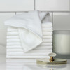 1888 Mills supplier gallery image - Oshibori Wash Cloth - White - tealtowel2