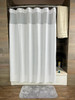 Kartri Courtyard Waffle Polyester Hotel Shower Curtain - Pack of 12 