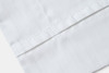 Duvet Covers 310 Thread Count - Satin Stripe - 100% Combed American Cotton - Color White And All Sizes!