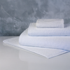 Thomaston Mills American Luxury Magnolia white cotton terry towels