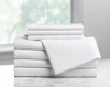 WestPoint Flat Sheet - Full - Millennium 300 - Fresh White | Case of 24 | 1A38214