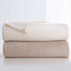 WestPoint Twin Blanket - Martex Plush Microfiber - Soft White | Case of 4 | 1B07677