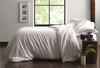 Martex Green White Stripe duvet cover. Representative supplier collection image; duvet cover only. Other bedding and pillow inserts not included.