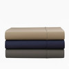 Representative Martex Colors collection photo shows khaki, navy and gray, NOT Burgundy. This listing sells Burgundy fitted sheets only; other colors are excluded. See listing for size and case quantity.
