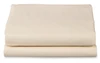 Bone T300 flat sheet. Representative supplier collection image; sheet only. Other bedding and pillow inserts not included.