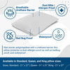 CleanAir zippered pillow encasement, product view