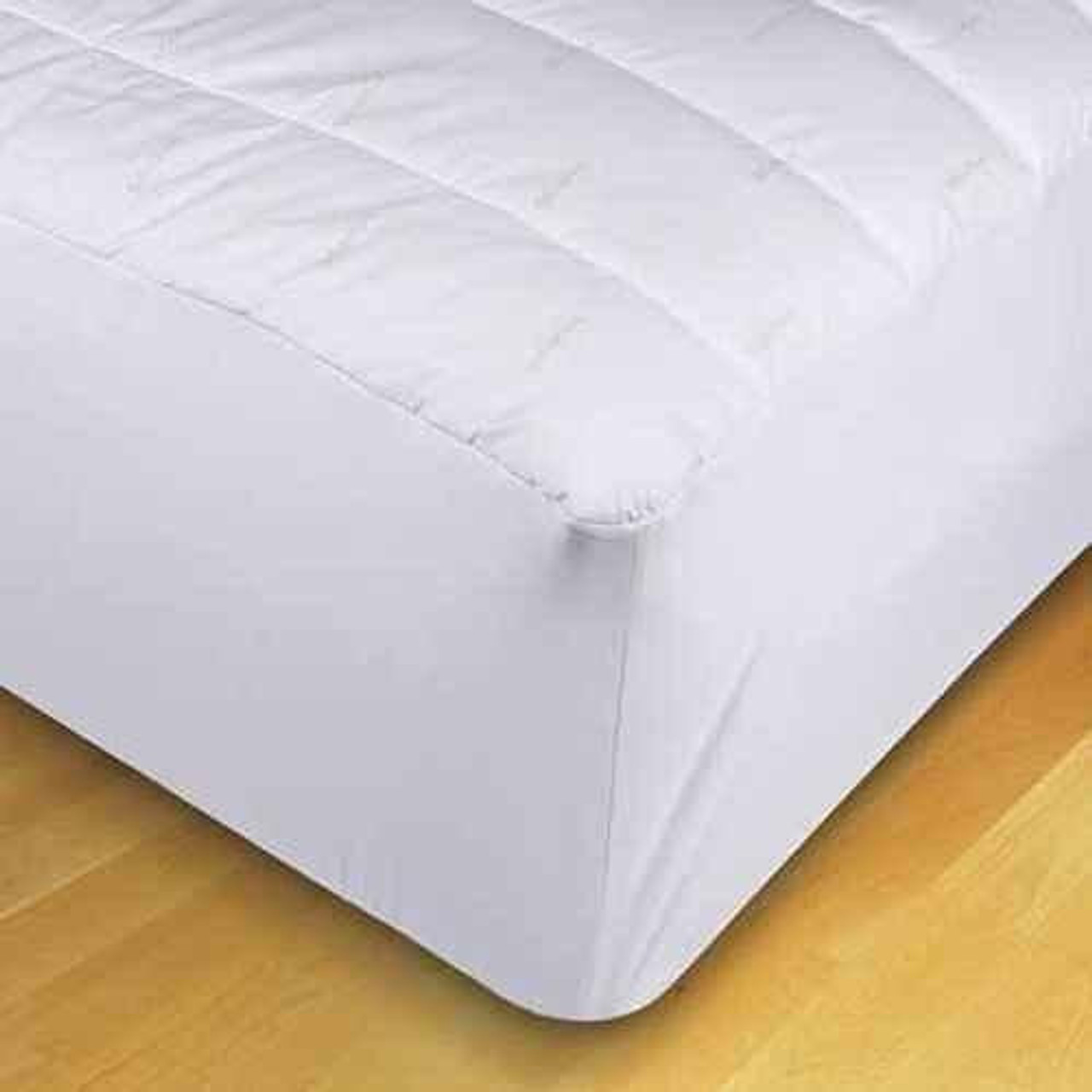 WestPoint/Martex Westpoint or Martex Ecopure or Fitted Mattress Pad - 20 Fitting or White or 2-4 Per Pack
