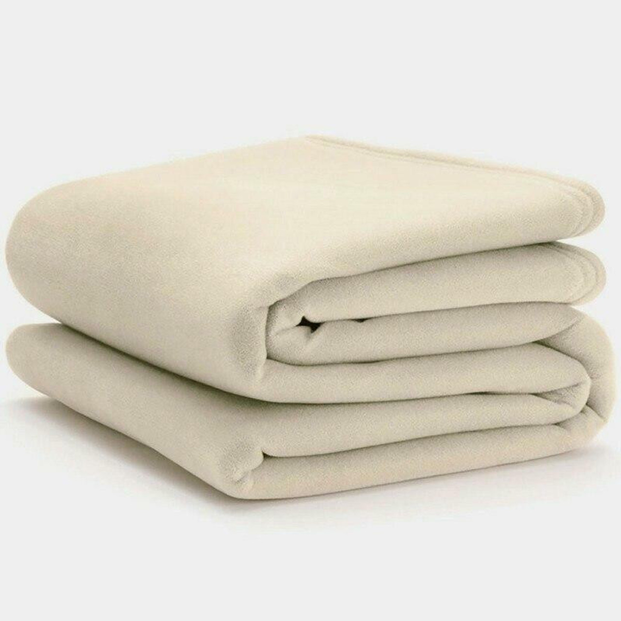 White 2025 vellux blanket