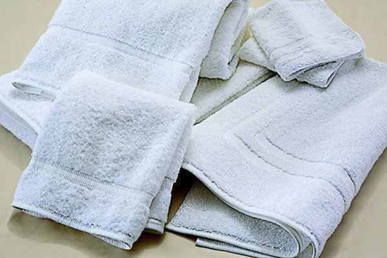 White Small Square Towels, Microfiber Barista Cloth